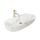 REA-U8404 - Vasque à poser CLEO 41x81 cm céramique/blanc/décor effet marbre