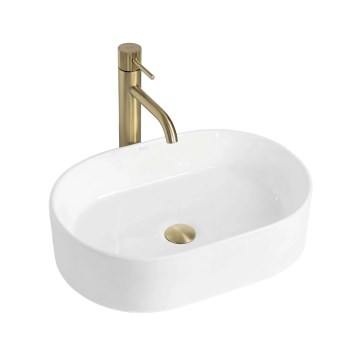 REA-U9249 - Lavabo à poser NADIA 32x46 cm céramique/blanc brillant
