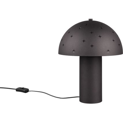 Reality - Lampe de bureau SETA 1xE14/28W/230V noire