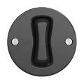 Reblig - Bouton rétro sans cadre anthracite