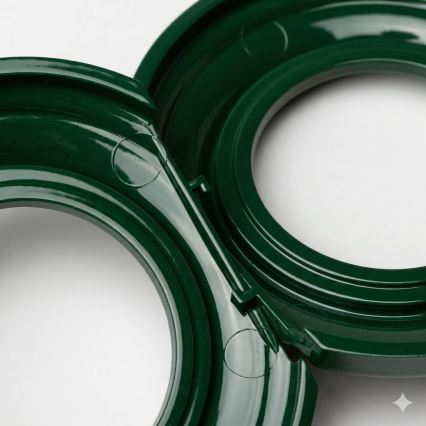 Reblig - Cadre rétro à bord extérieur vert