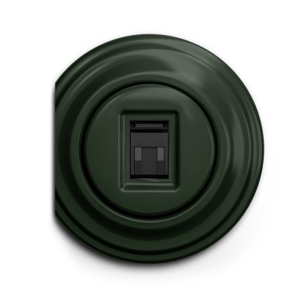 Reblig - Cadre rétro à bord extérieur vert