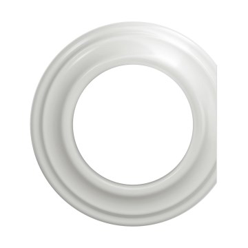 Reblig - Cadre rétro d'extrémité en céramique blanche
