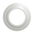 Reblig - Cadre rétro simple en céramique blanche