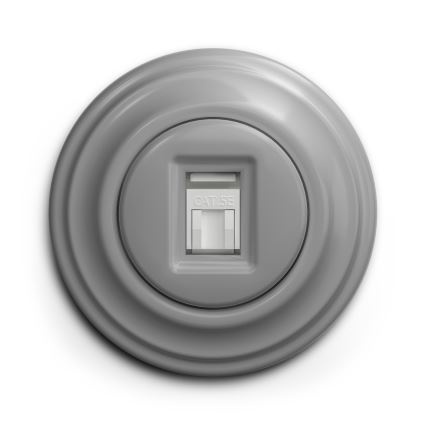Reblig - Cadre rétro simple gris
