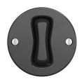 Reblig - Interrupteur unipolaire rétro sans cadre n° 1, anthracite