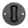 Reblig - Interrupteur unipolaire rétro sans cadre n° 1, anthracite