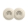 Reblig - Prise double murale rétro avec plaque, 230 V, beige