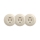 Reblig - Prise murale triple rétro avec cadre SCHUKO 230 V beige