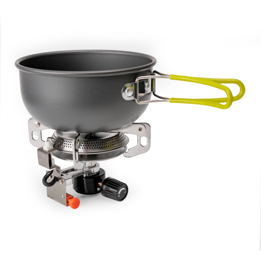 Réchaud à gaz de camping avec accessoires