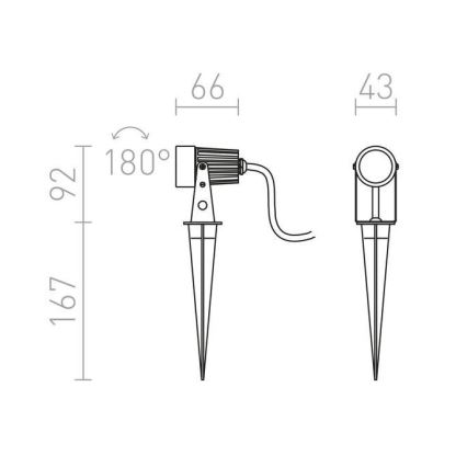 RED - Design Rendl - R10530 - Luminaire d