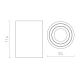 RED - Design Rendl - R12044 - Spot MOMA 1xGU10/35W/230V blanc