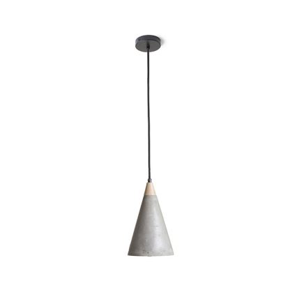 RED - Design Rendl - R12380 - Suspension filaire HEIDI 1xE27/28W/230V béton/bois