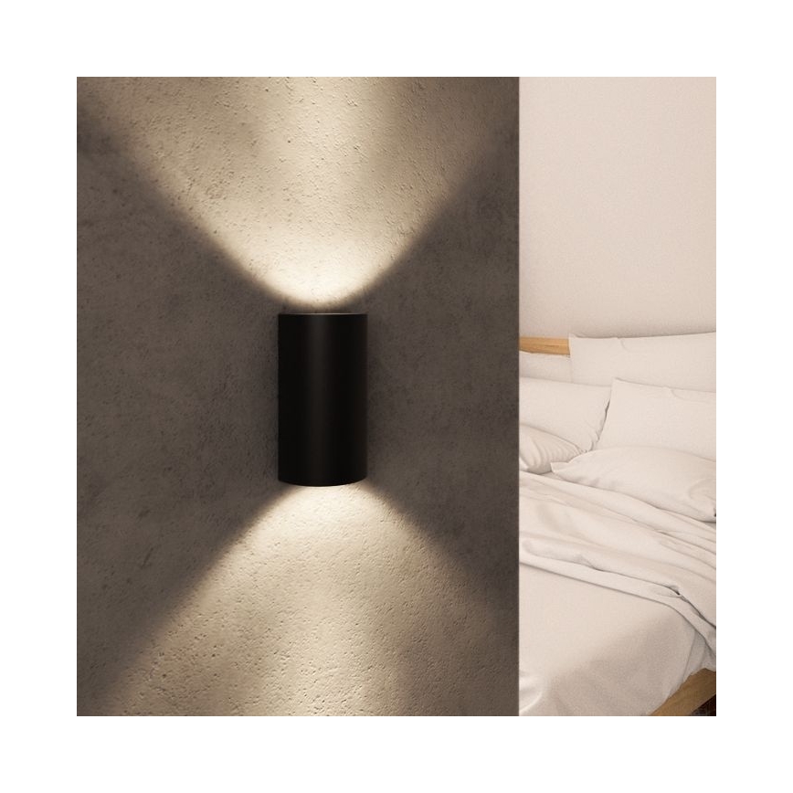 RED - Design Rendl - R12593 - Applique murale DAFFY LED/6W/230V noire