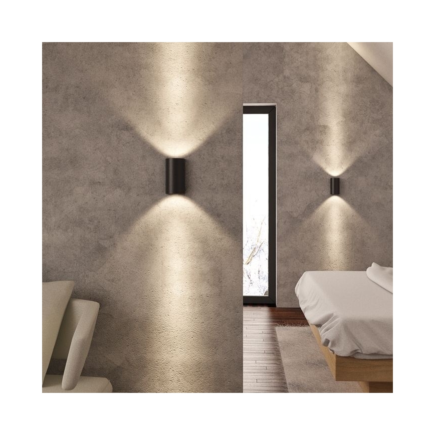 RED - Design Rendl - R12593 - Applique murale DAFFY LED/6W/230V noire