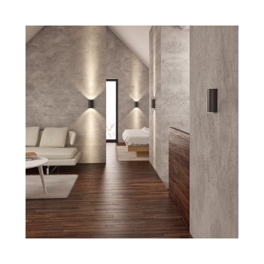 RED - Design Rendl - R12593 - Applique murale DAFFY LED/6W/230V noire