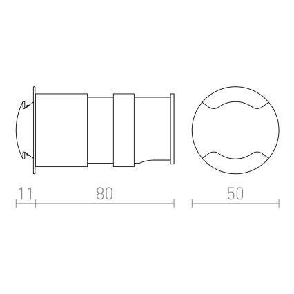 RED - Design Rendl-R12618 - Lumière intégrée d