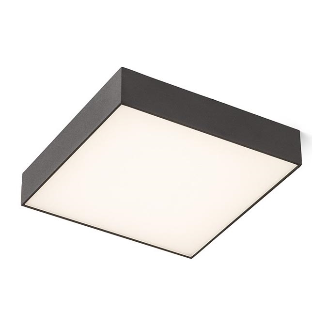 RED - Design Rendl - R12851 - Plafonnier LARISA LED/30W/230V noir