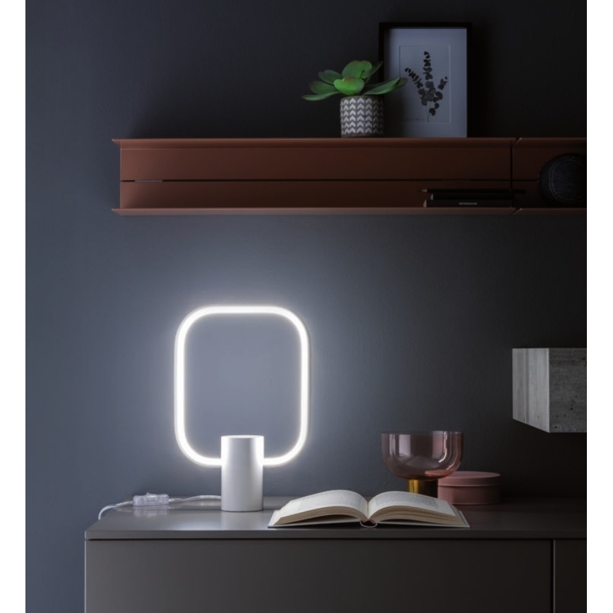 Redo 01-1226 - Lampe de table LED dimmable DOM LED/21W/230V blanche