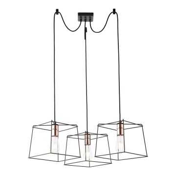 Redo 01-1265 - Suspension filaire SKETCH 3xE27/42W/230V araignée