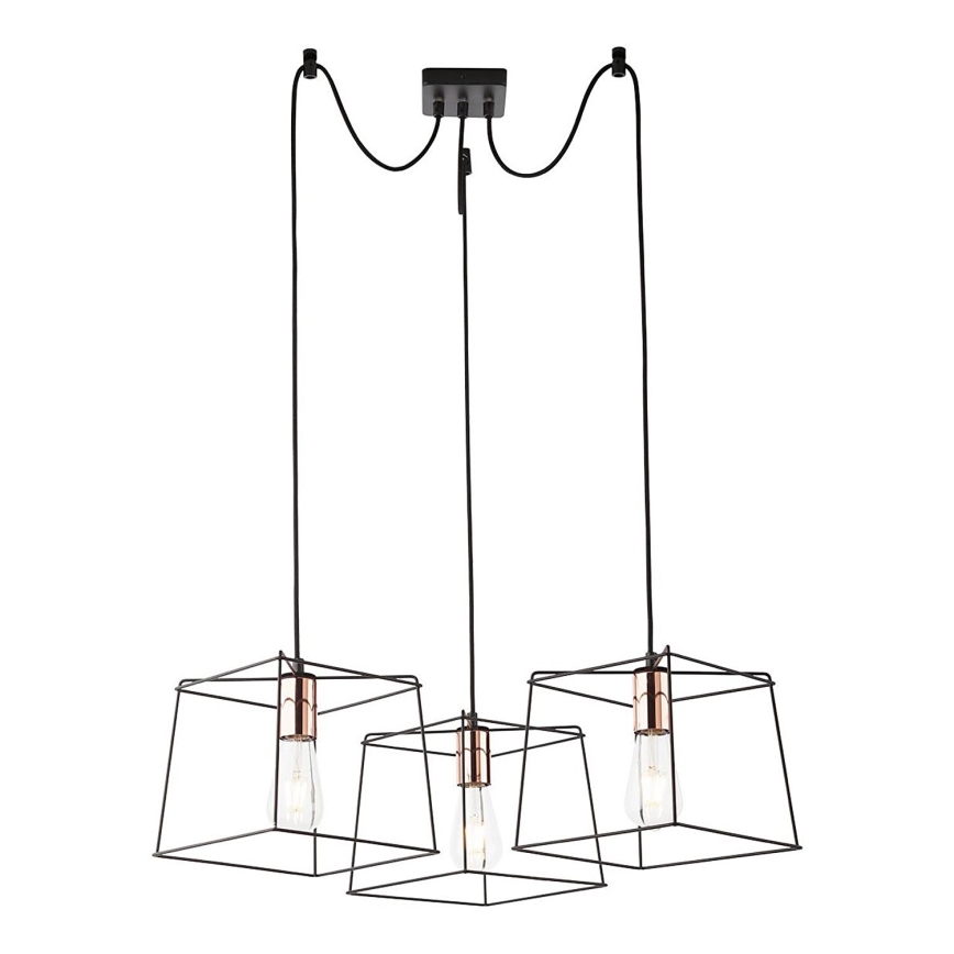 Redo 01-1265 - Suspension filaire SKETCH 3xE27/42W/230V araignée