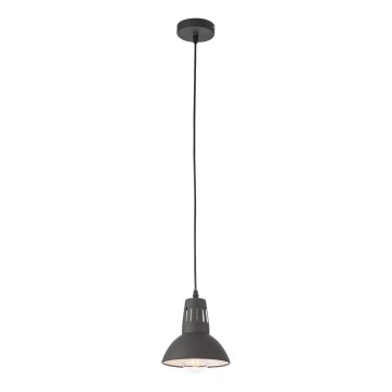 Redo 01-1279 - Suspension sur câble PEEP 1xE27/42W/230V Ø 16,5 cm noire