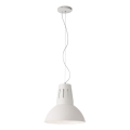 Redo 01-1282 - Suspension sur câble PEEP 1xE27/42W/230V Ø 34,5 cm blanche