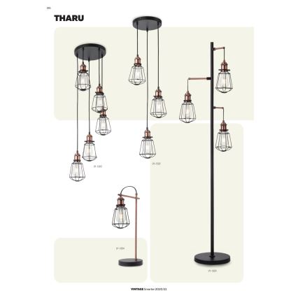 Redo 01-1301 - Suspension avec fil THARU 1xE27/42W/230V