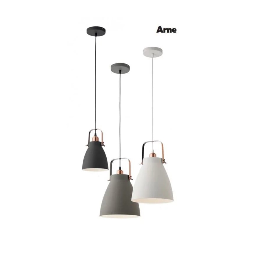Redo 01-1311 - Suspension filaire ARNE 1xE27/42W/230V blanc