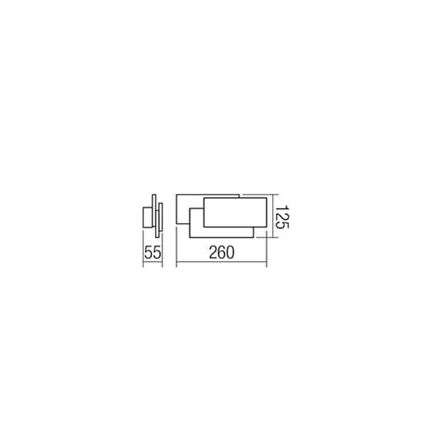 Redo 01-1444 - Applique murale GAMER à LED 12W/230V