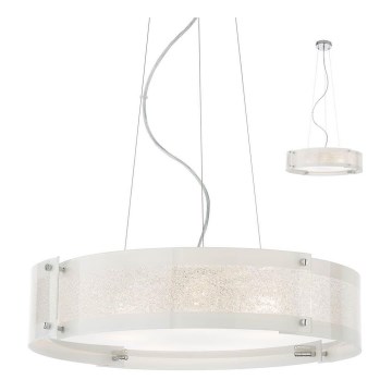 Redo 01-1463 - Suspension filaire ZELDA 5xE27/42W/230V d. 55 cm