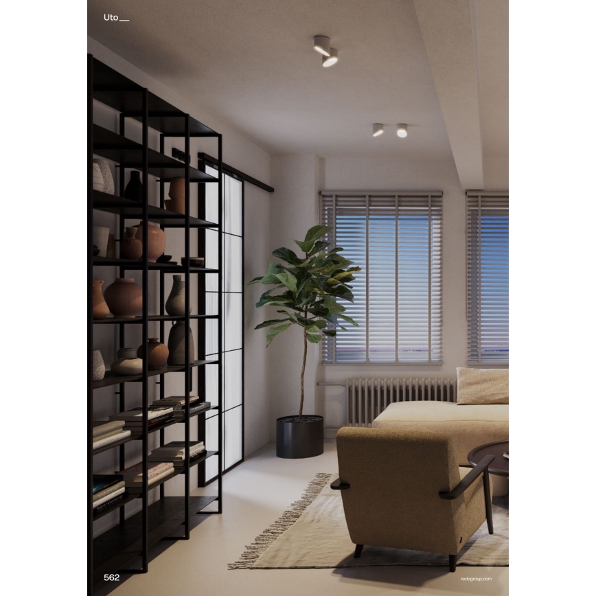 Redo 01-1629 - Spot LED UTO LED/18W/230V Ø 14 cm blanc