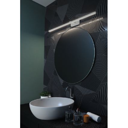 Redo 01-1675 - Éclairage miroir LED pour salle de bains NEPTUNE LED/18W/230V 89,5 cm IP44 blanc