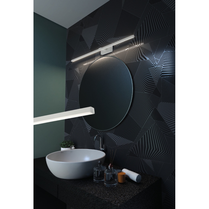Redo 01-1677 - Éclairage de miroir pour salle de bains NEPTUNE LED/18W/230V 89,5 cm IP44 blanc