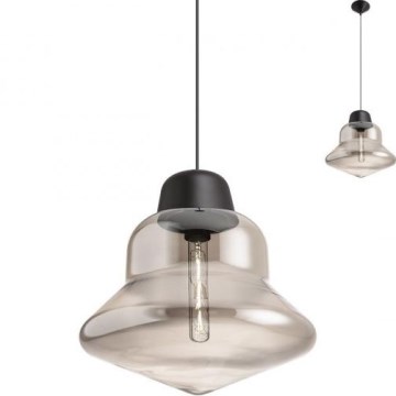 Redo 01-1771 - Suspension filaire AMNO 1x/E27/42W/230V d. 33 cm gris