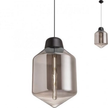 Redo 01-1773 - Suspension filaire AMNO 1x/E27/42W/230V d. 26 cm gris
