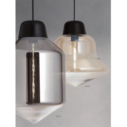 Redo 01-1773 - Suspension filaire AMNO 1x/E27/42W/230V d. 26 cm gris