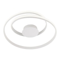 Redo 01-1791 - Plafonnier LED dimmable TORSION LED/30W/230V Ø 55 cm blanc