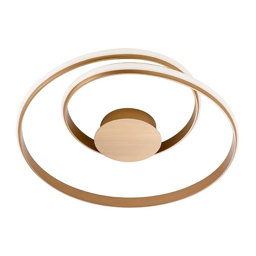 Redo 01-1792 - Plafonnier LED dimmable TORSION LED/30W/230V Ø 55 cm bronze