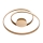 Redo 01-1792 - Plafonnier LED dimmable TORSION LED/30W/230V Ø 55 cm bronze