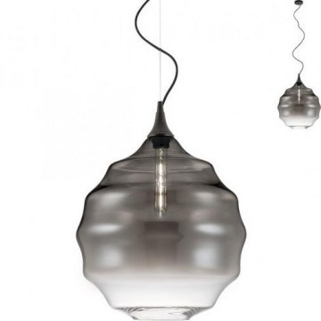 Redo 01-1845 - Suspension filaire SLAG 1xE27/42W/230V d. 40 cm gris