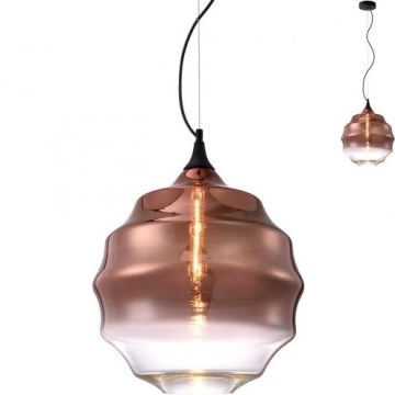 Redo 01-1846 - Suspension filaire SLAG 1xE27/42W/230V d. 40 cm cuivre