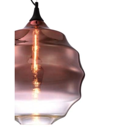 Redo 01-1846 - Suspension filaire SLAG 1xE27/42W/230V d. 40 cm cuivre