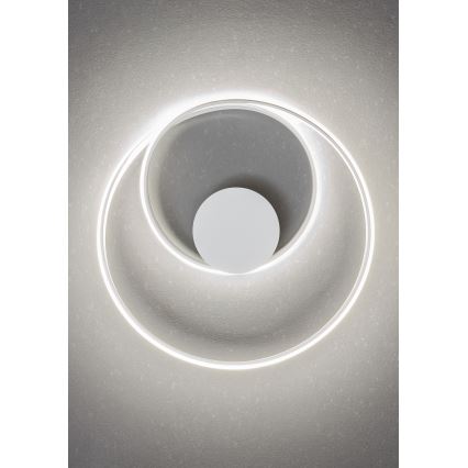 Redo 01-1886 - Plafonnier LED dimmable TORSION LED/29W/230V 4000 K Ø 55 cm blanc
