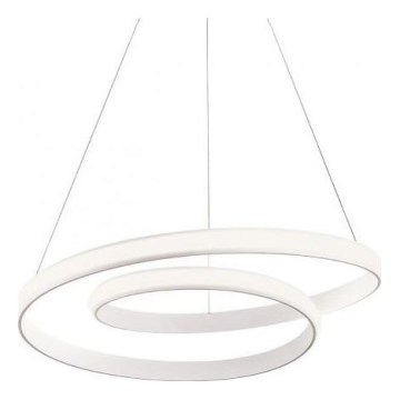 Redo 01-1888 - Suspension LED dimmable sur câble TORSION LED/29W/230V Ø 55 cm blanche