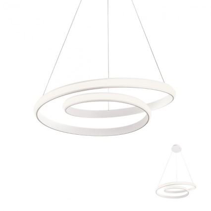 Redo 01-1888 - Suspension LED dimmable sur câble TORSION LED/29W/230V Ø 55 cm blanche