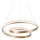 Redo 01-1889 - Suspension TORSION dimmable sur câble LED/29W/230V 4000K Ø 55 cm bronze