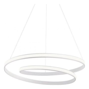 Redo 01-1890 - Suspension LED dimmable sur câble TORSION LED/35W/230V Ø 75 cm blanc
