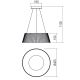 Redo 01-1937 - Suspension filaire SARIS LED/36W/230V marron