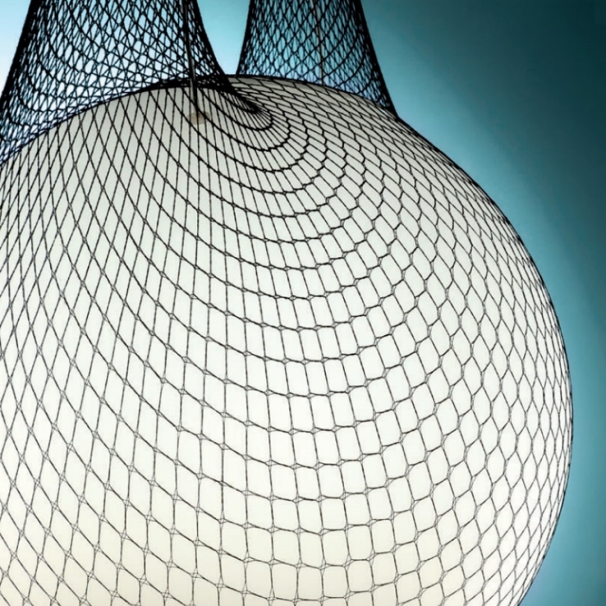 Redo 01-1974 - Suspension LED sur câble ALLURIA 1x E27/10W/230V Ø 40 cm